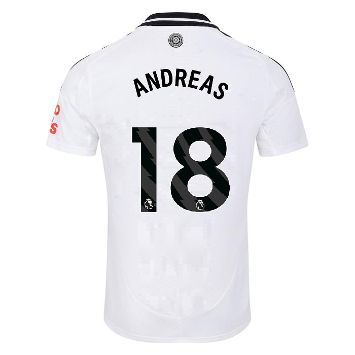 fulham 2425 youth home shirt – 18 andreas pereira – adi01010-02 Fulham Kits | Top Collection For Every Supporter